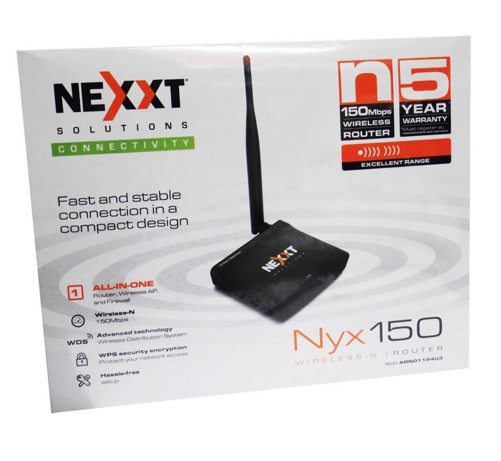 Neox Router Router Inalámbrico Nyx150 Nexxt - Syscaribe Soluciones