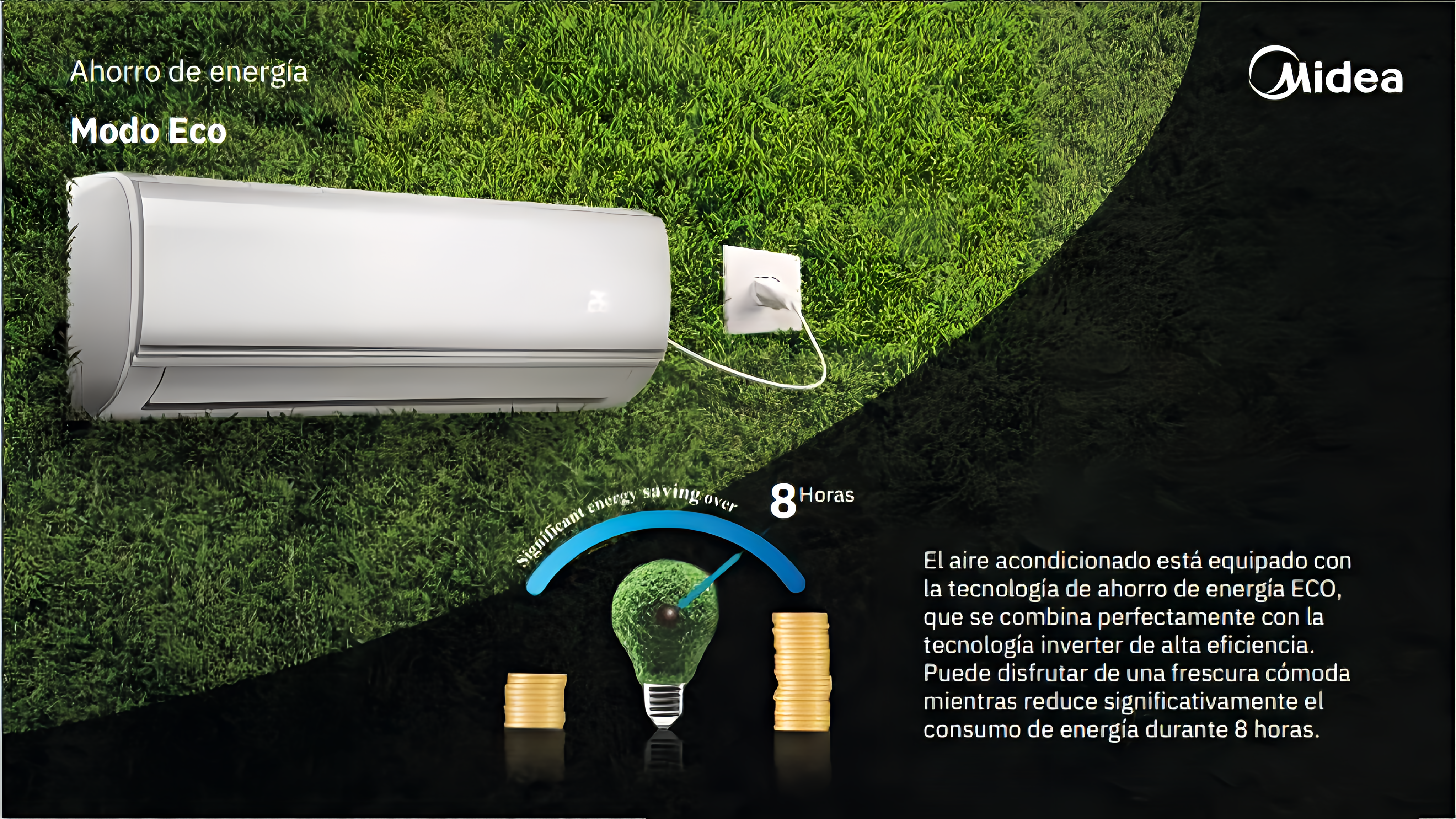 Minisplit Midea SILK Inverter