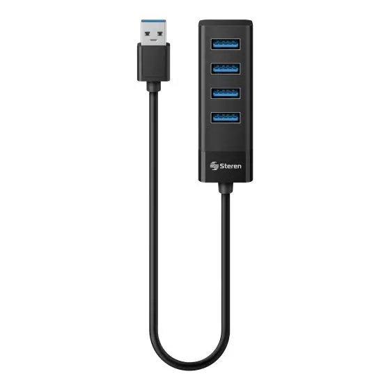 HUB USB 3.0 de 4 puertos Steren USB-5234 - Image 2