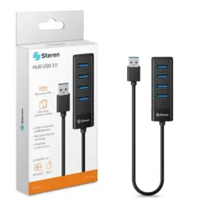 HUB USB 3.0 de 4 puertos Steren