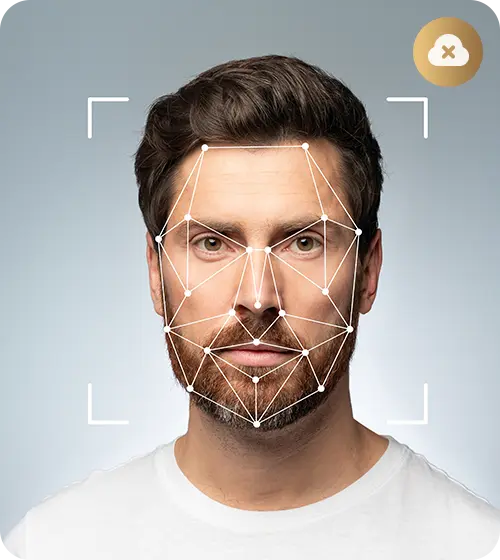 Procesamiento local de datos 3D, sin almacenar ni transmitir fotos reales del usuario