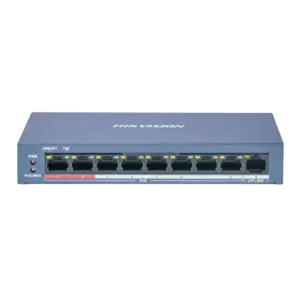 Switch PoE 8 Puertos 10/100 Hikvision DS-3E0109P-E/M(B)