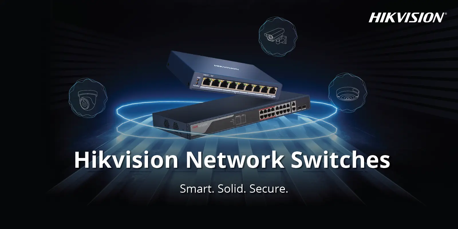 Switch PoE Administrable 16 Puertos Gigabit Hikvision DS-3E1518P-EI/M