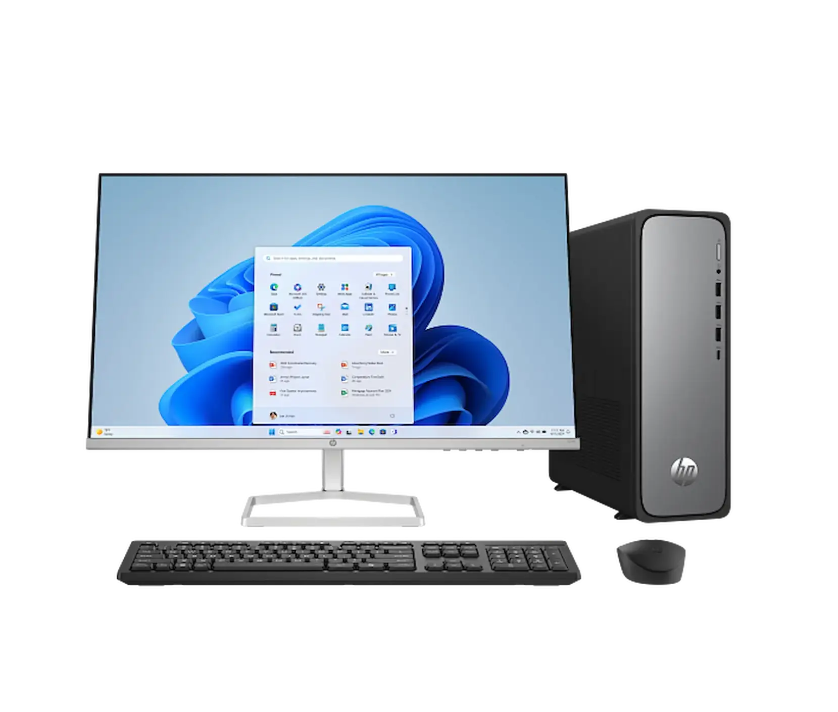 PC HP OmniDesk Slim Desktop Intel® Core™ i5-14400 + Monitor 23.8"